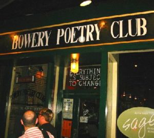 The Bowery Poetry Club